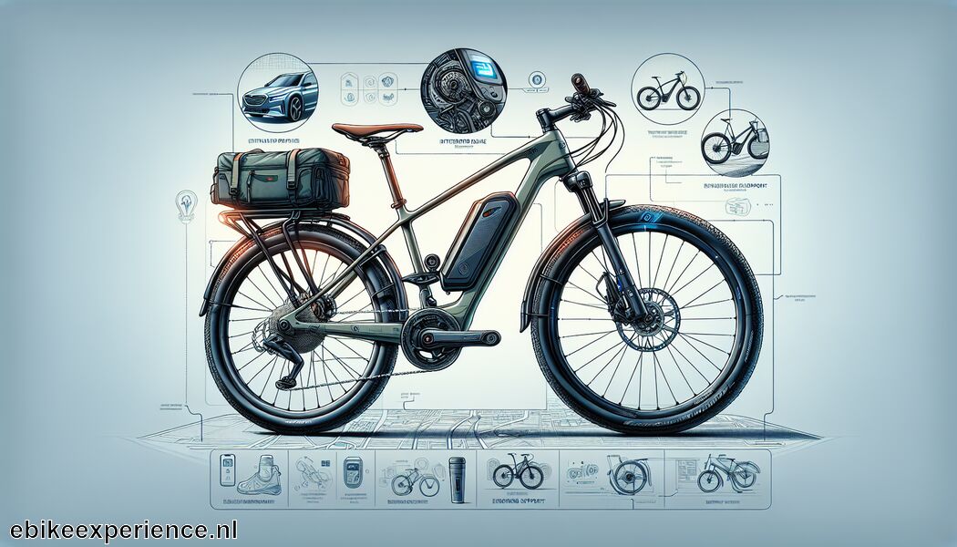 Cube Touring Hybrid Pro » Comfortabel op lange ritten