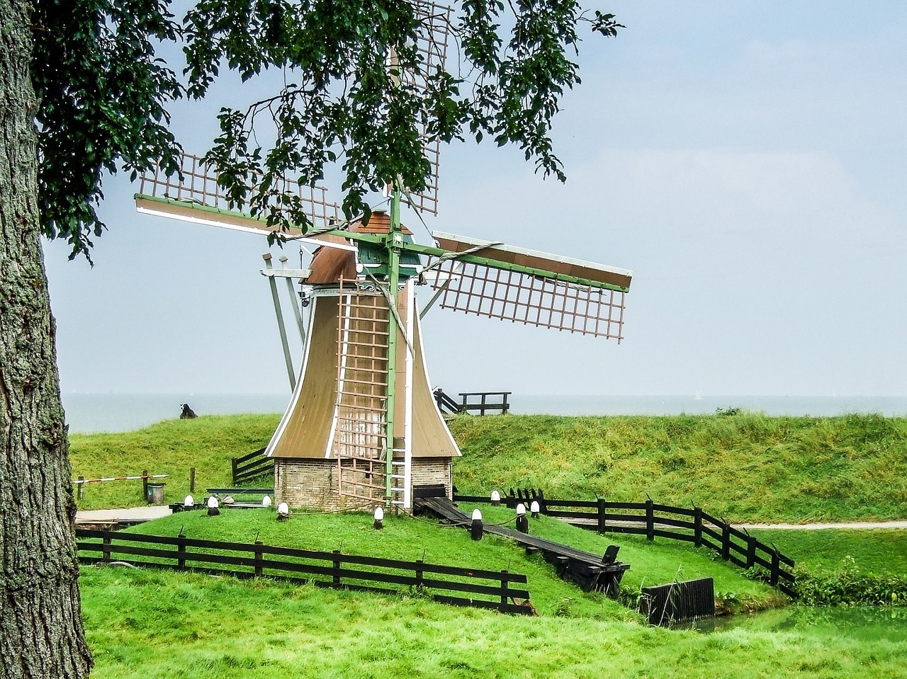 zuiderzee, museum, outdoor museum, old crafts, mill, authentic